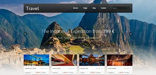 Travel & Hotel logo design